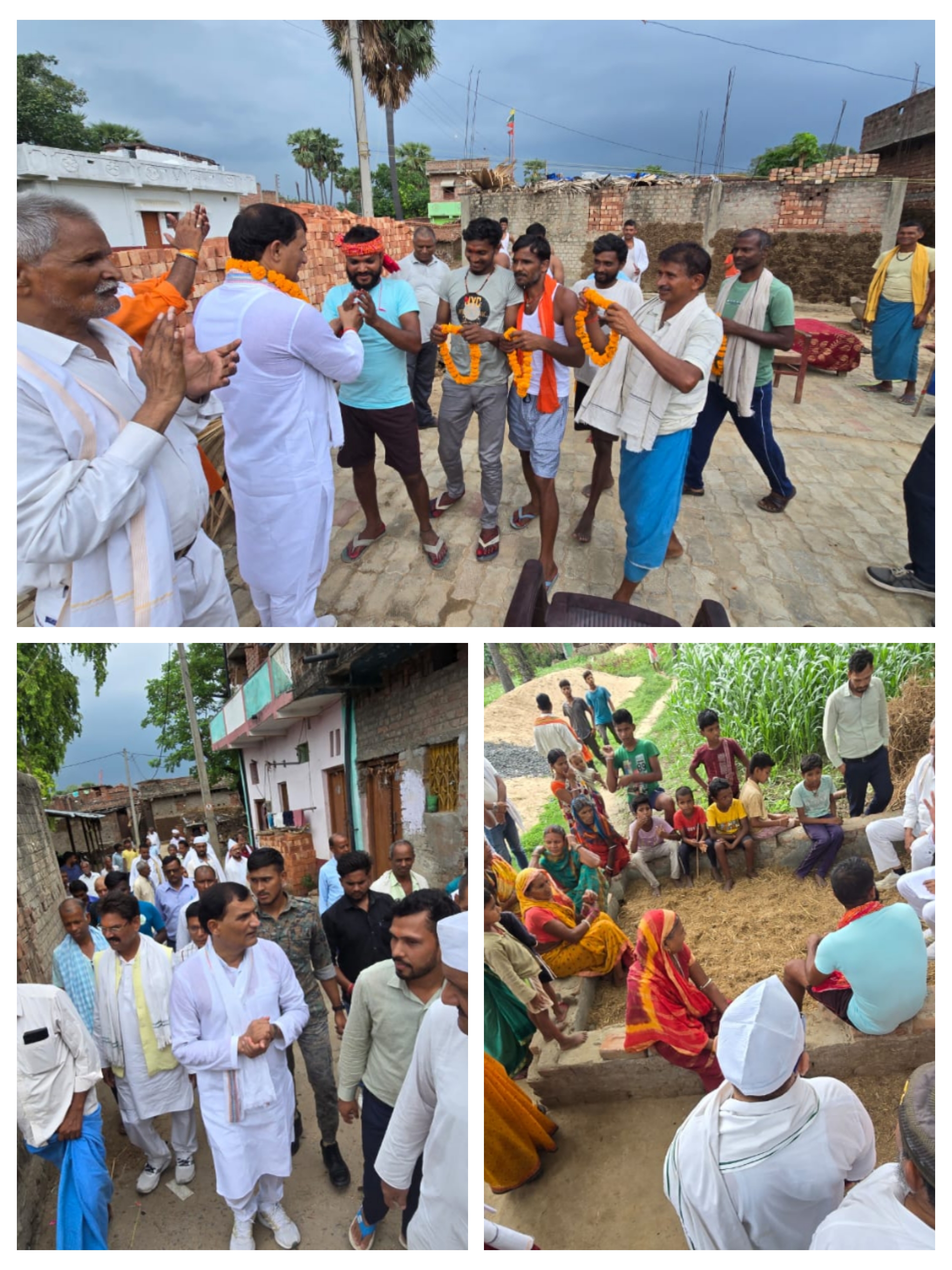 नवादा खबर: विधानसभा चुनाव को लेकर डॉ अनुज सिंह ने केना पंचायत के विभिन्न गांव में जनसंपर्क अभियान किया, जनता जनार्दन के सहयोग से बदलेगा नवादा विधानसभा की तस्वीर..
